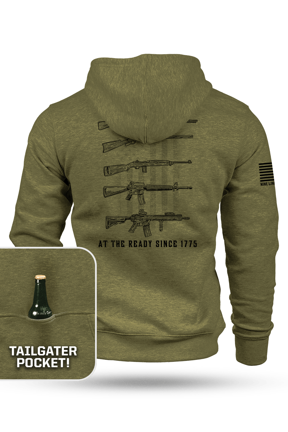 At the Ready Since 1775 - Tailgater Hoodie