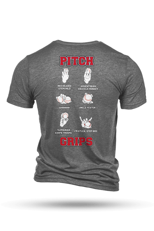 Austin Schultz - Pitch Grip Diagram - T-Shirt