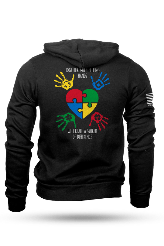 Autism Awareness - Full - Zip Hoodie