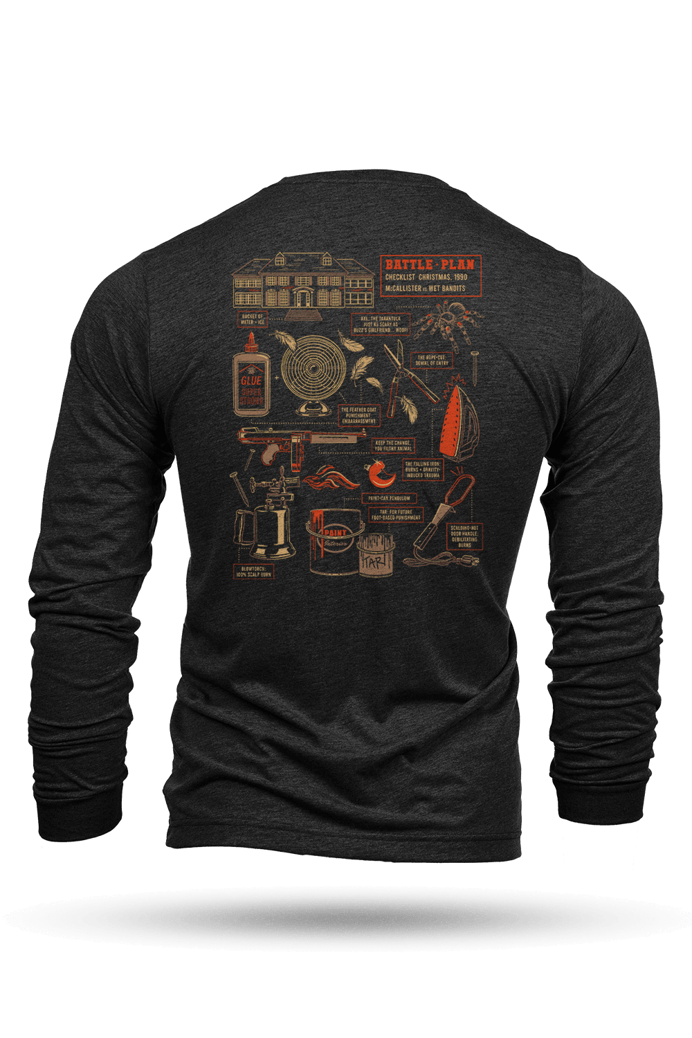 Battle Plan '90 - Long - Sleeve Shirt