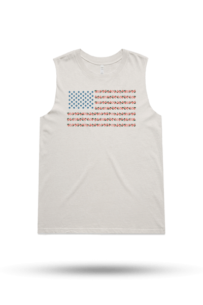 Berry Flag - Women's Boyfriend Tank Top