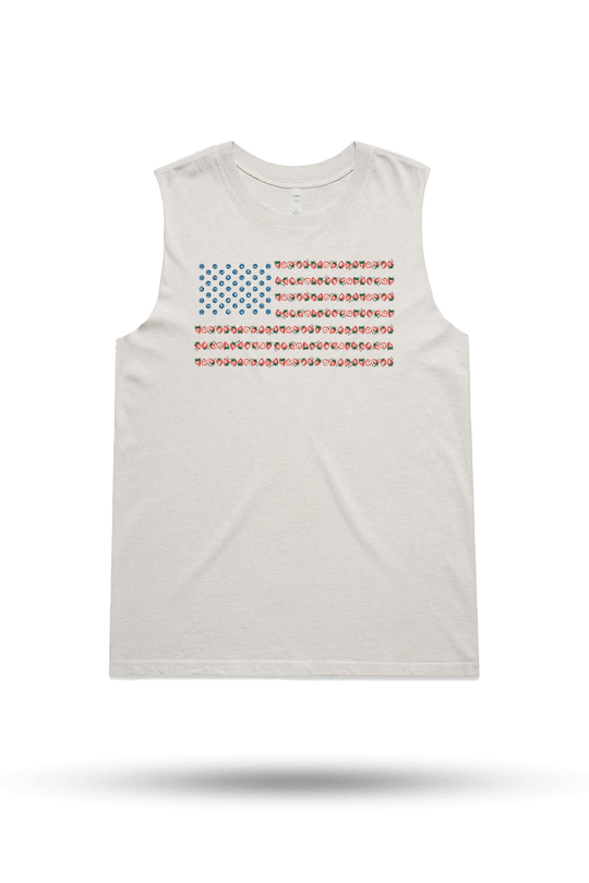Berry Flag - Women's Boyfriend Tank Top