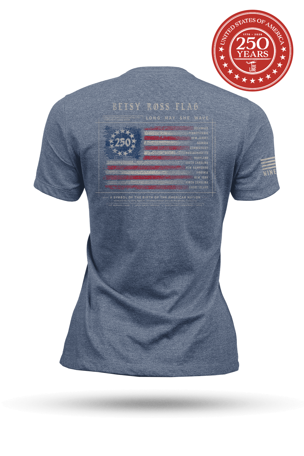 Betsy 250th - Women's T-Shirt