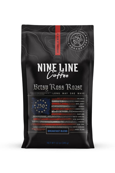 Betsy Ross Breakfast Blend - Ground Coffee | 12OZ