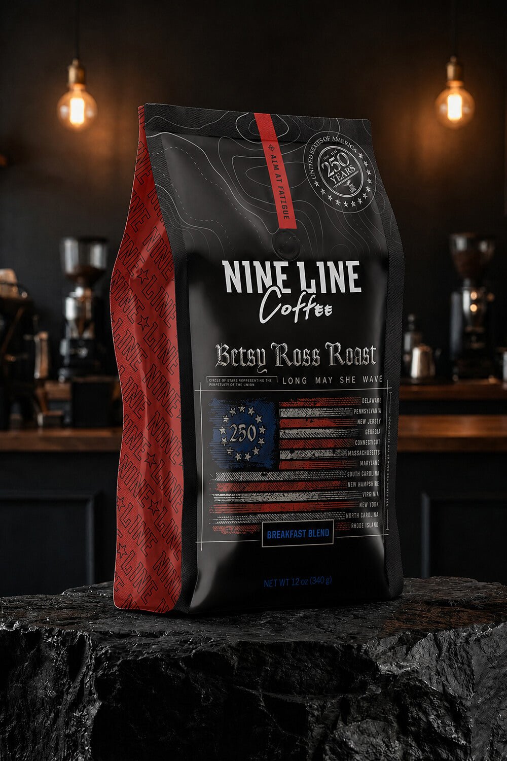 Betsy Ross Breakfast Blend - Ground Coffee | 12OZ