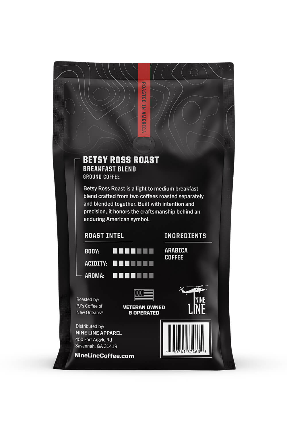 Betsy Ross Breakfast Blend - Ground Coffee | 12OZ
