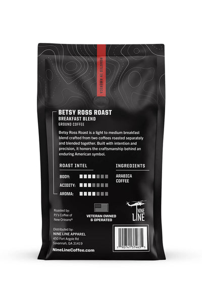 Betsy Ross Breakfast Blend - Ground Coffee | 12OZ