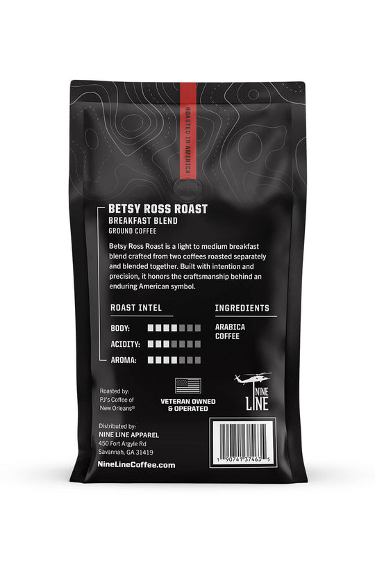 Betsy Ross Breakfast Blend - Ground Coffee | 12OZ