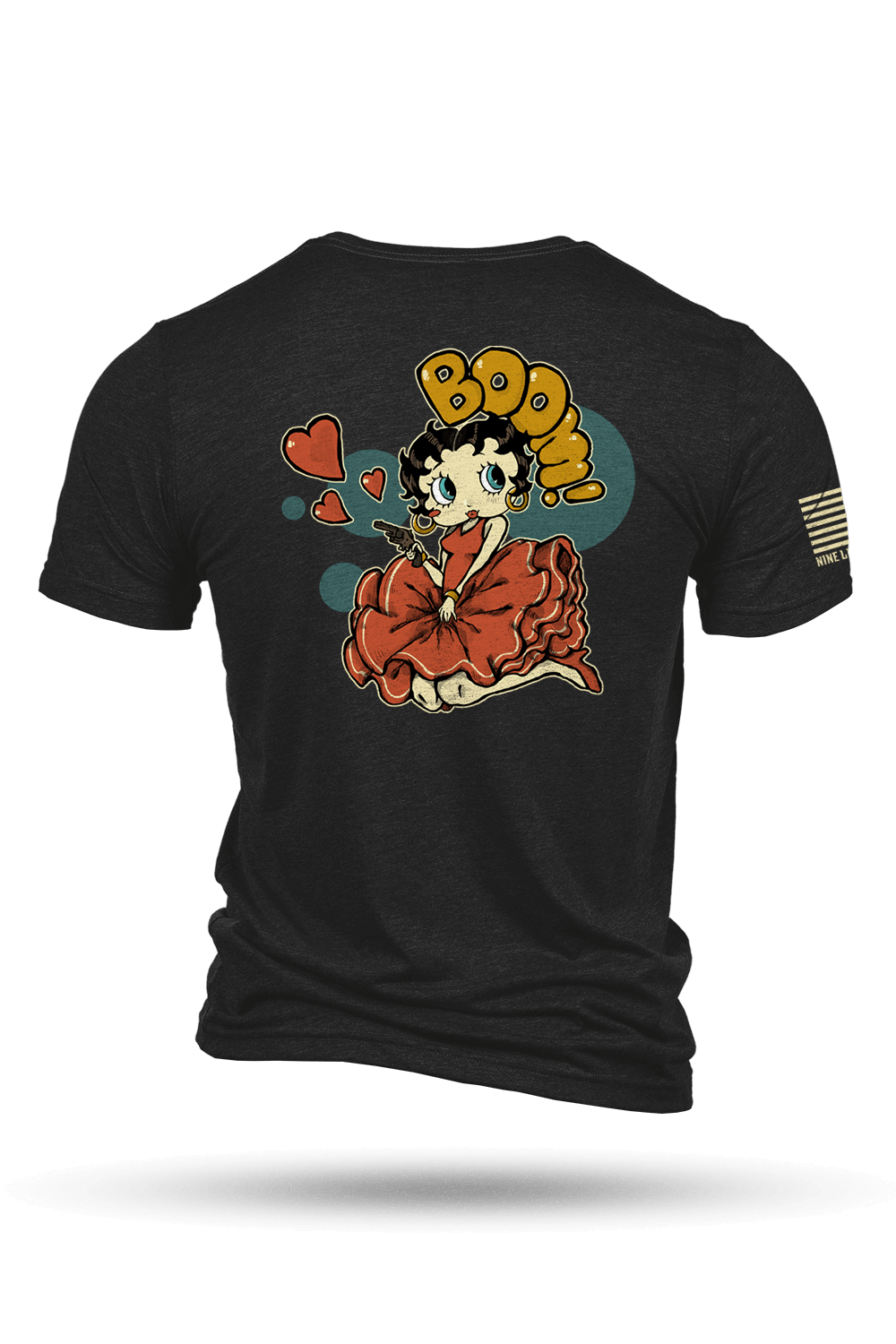Betty Boop Trigger Happy - T-Shirt