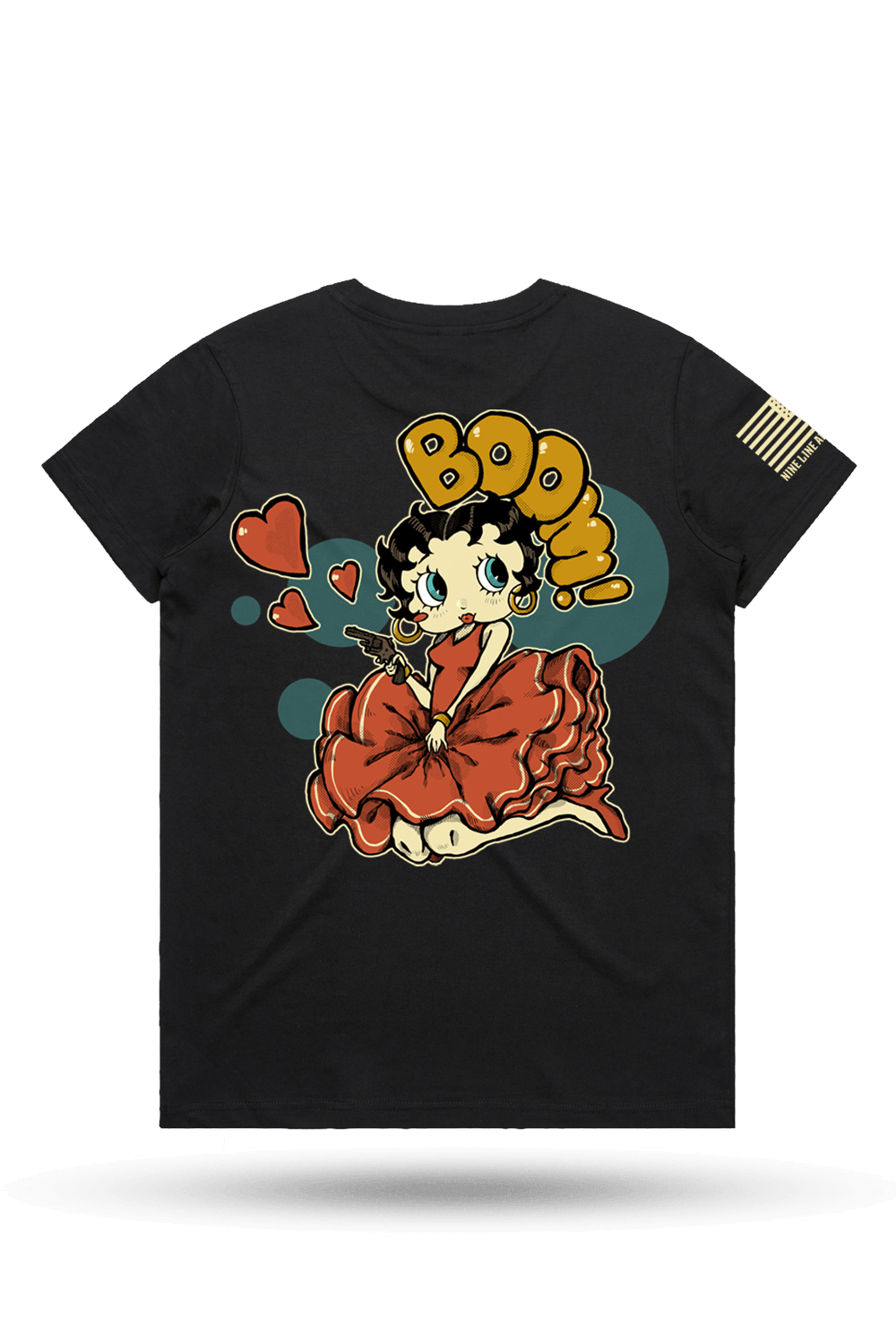 Betty Boop Trigger Happy - Women's Basic T-Shirt