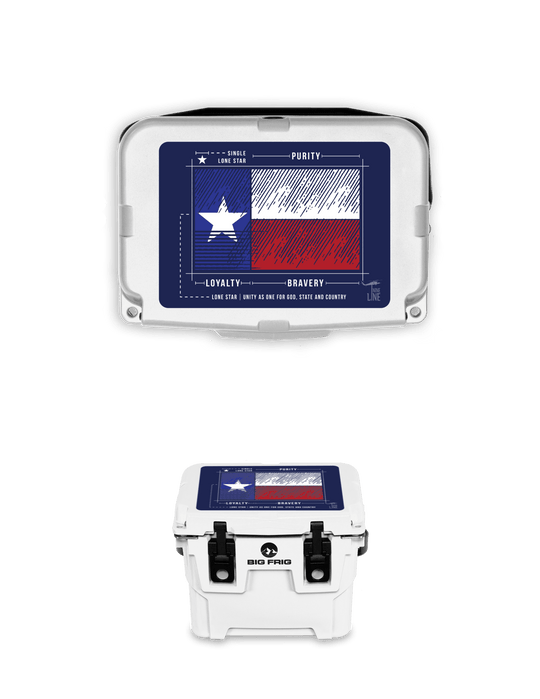 Big Frig Cooler - TX Flag Schematic