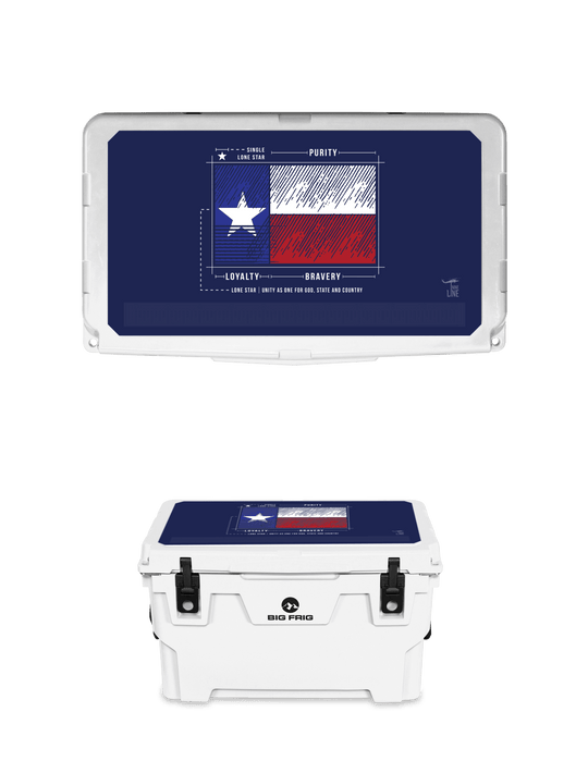 Big Frig Cooler - TX Flag Schematic