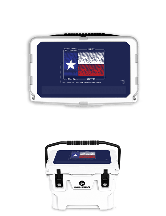 Big Frig Cooler - TX Flag Schematic