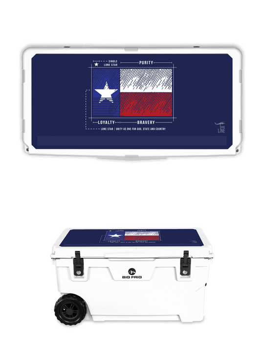 Big Frig Cooler - TX Flag Schematic