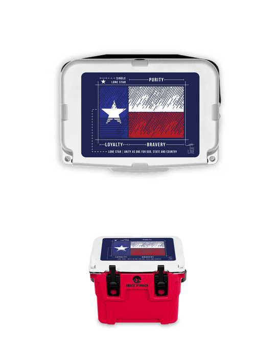 Big Frig Cooler - TX Flag Schematic