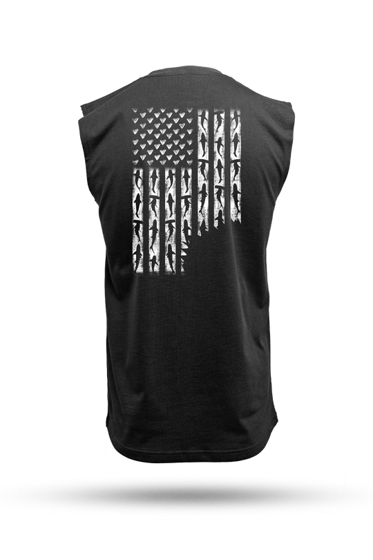 Shark Flag - Men's Muscle Tank Top