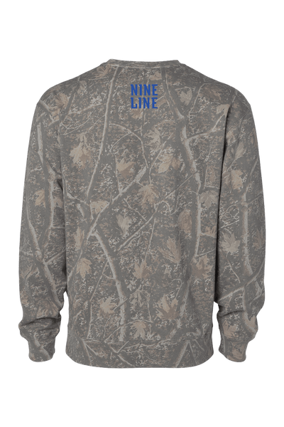 Bless Your Heart Camo Women's Long-Sleeve Crew Neck