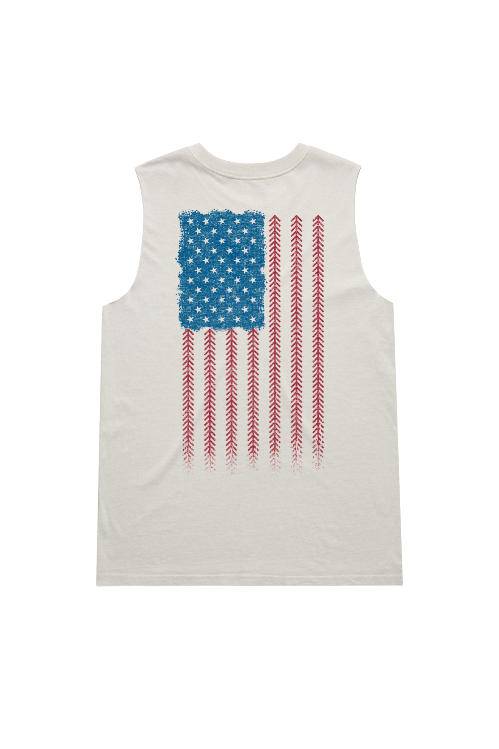 Baseball Flag - Women's Boyfriend Tank Top