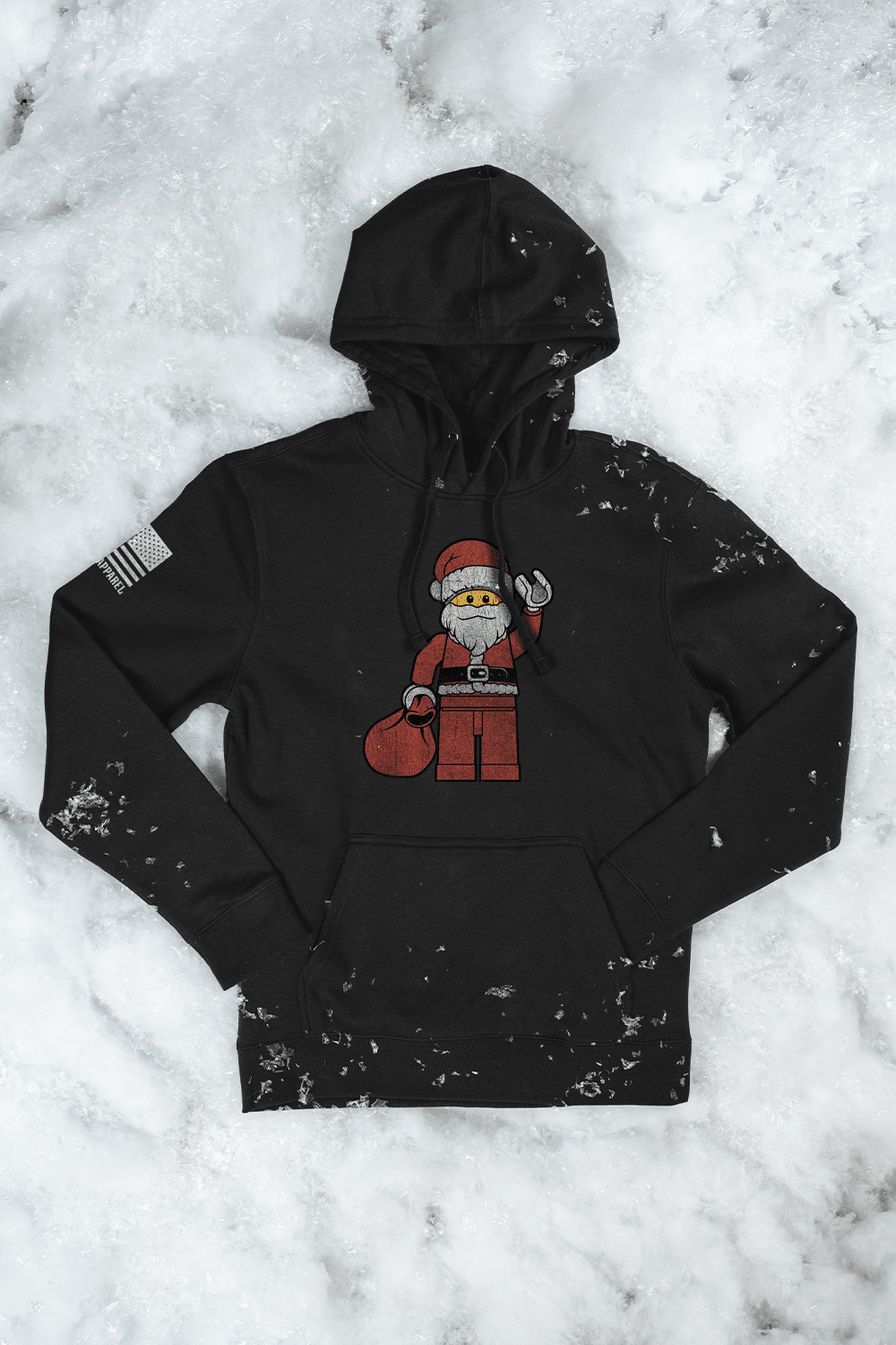 Block Santa - Hoodie