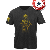 Block Skeleton - Youth T-Shirt