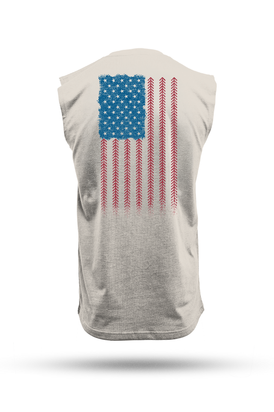 Baseball Flag - Men's Muscle Tank Top
