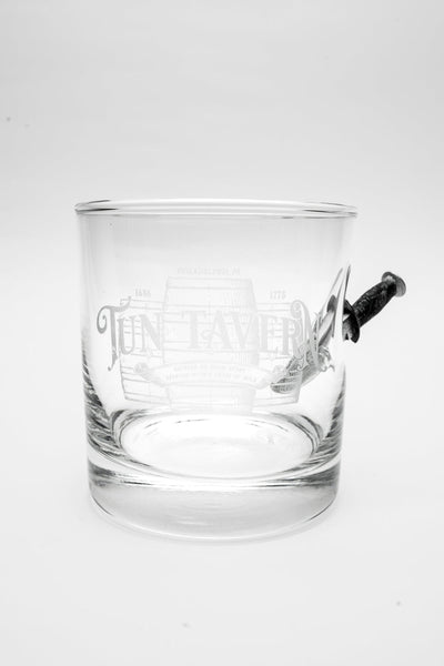 Born In a Tavern American Made Whiskey Glass