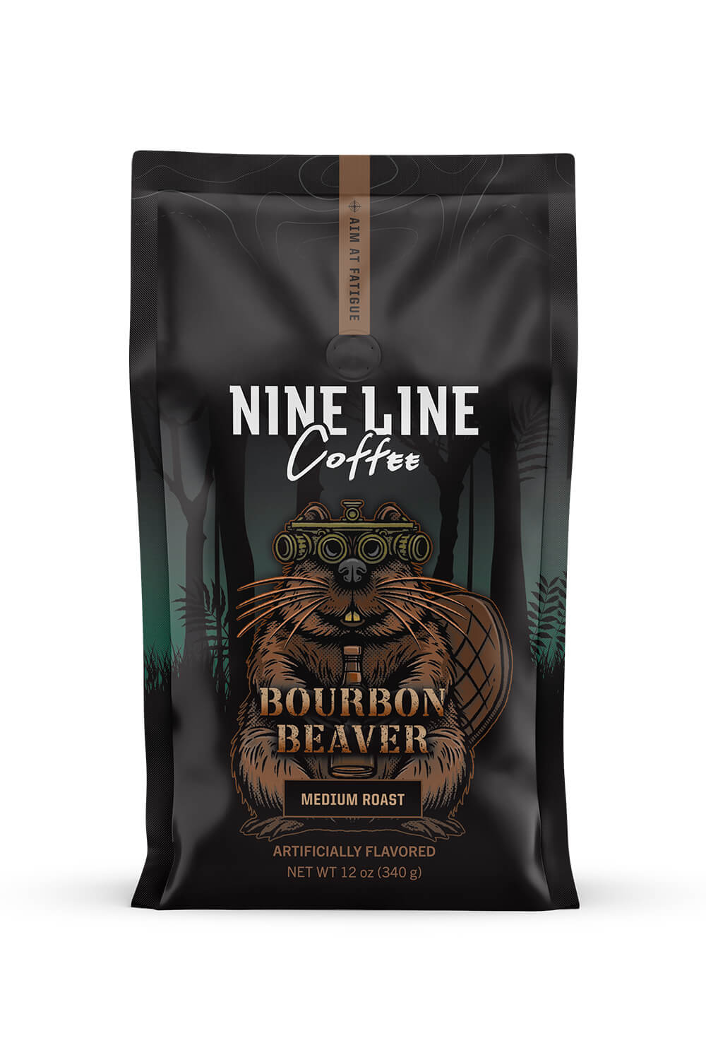 Bourbon Beaver Medium Roast - Ground Coffee | 12OZ