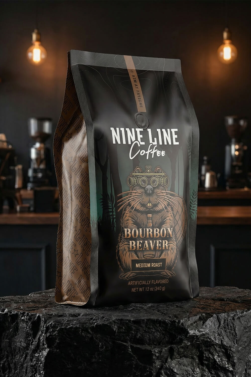 Bourbon Beaver Medium Roast - Ground Coffee | 12OZ