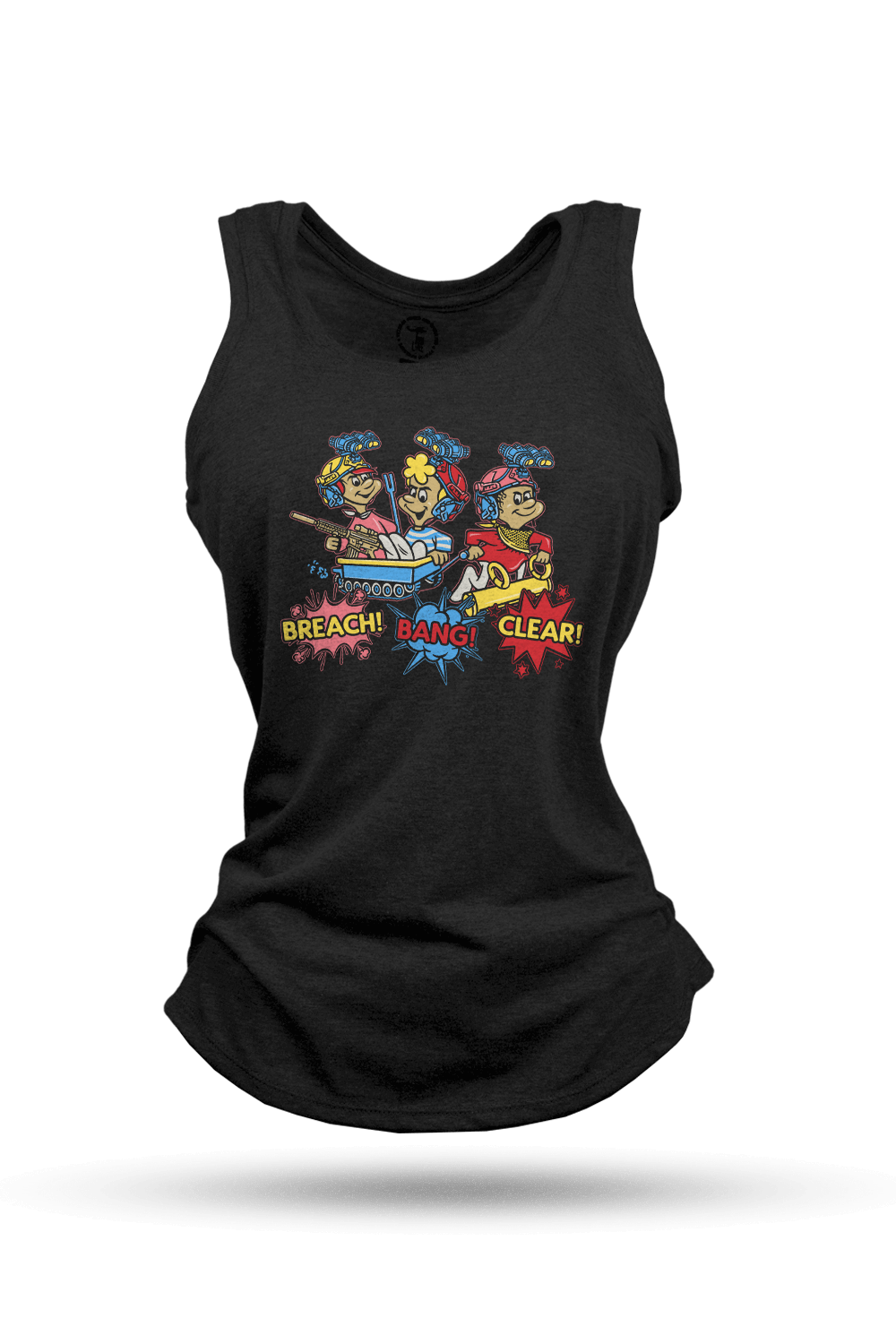 Breach, Bang, Clear - Women's Racerback Tank