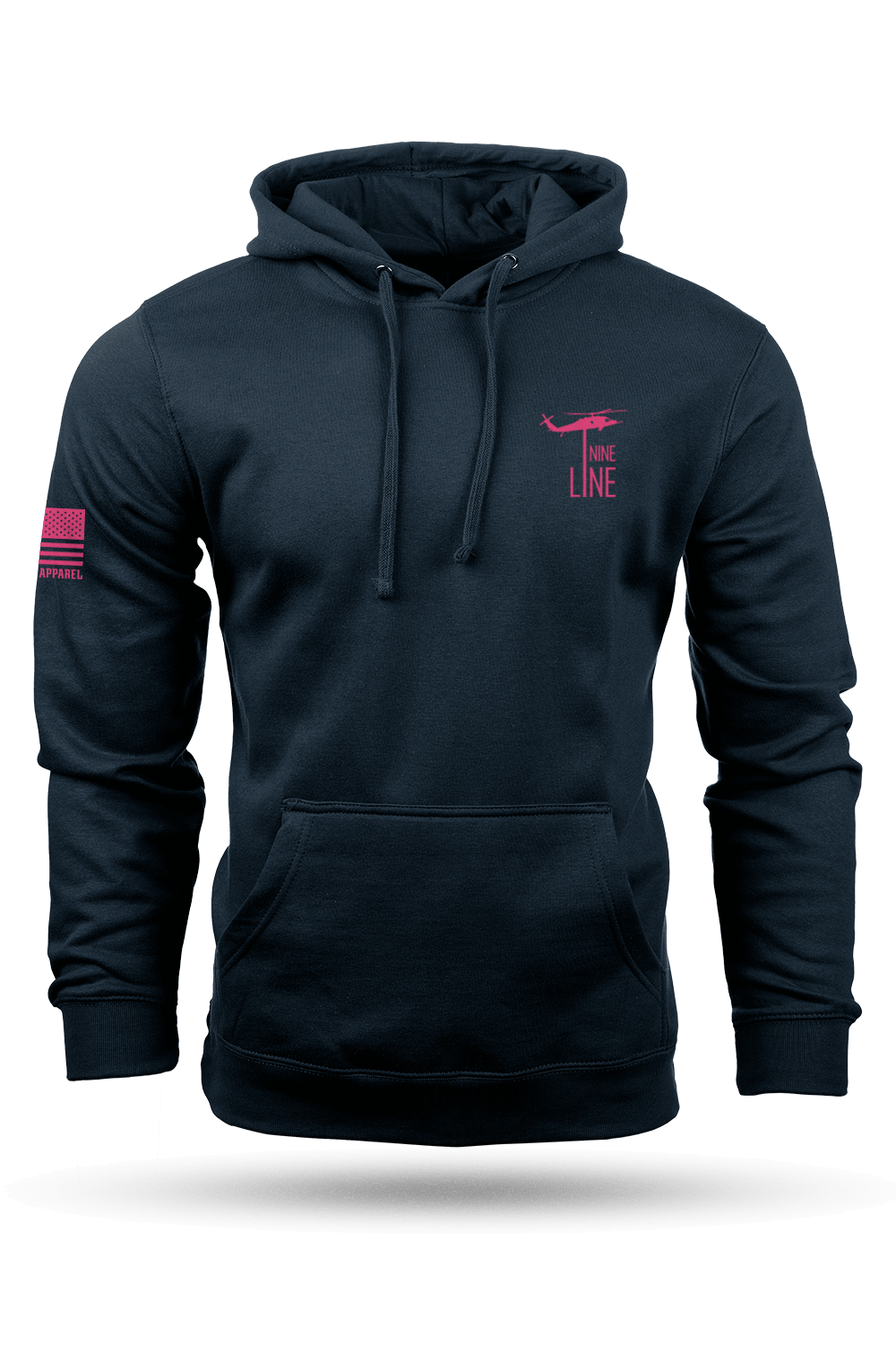 Breast Cancer Ribbon Flag 2025 - Hoodie