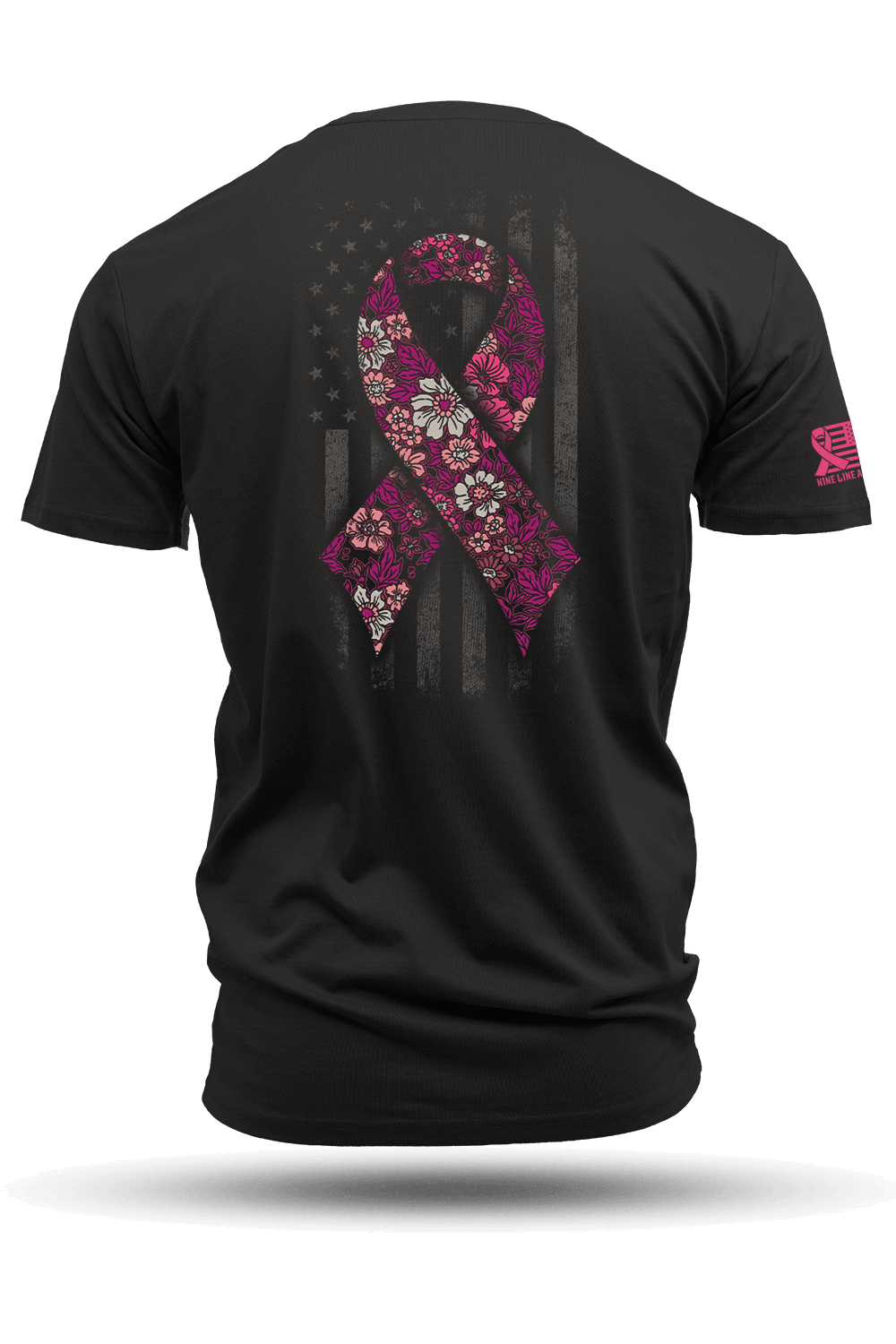 Breast Cancer Ribbon Flag 2025 - Men's Premium Cotton T-shirt