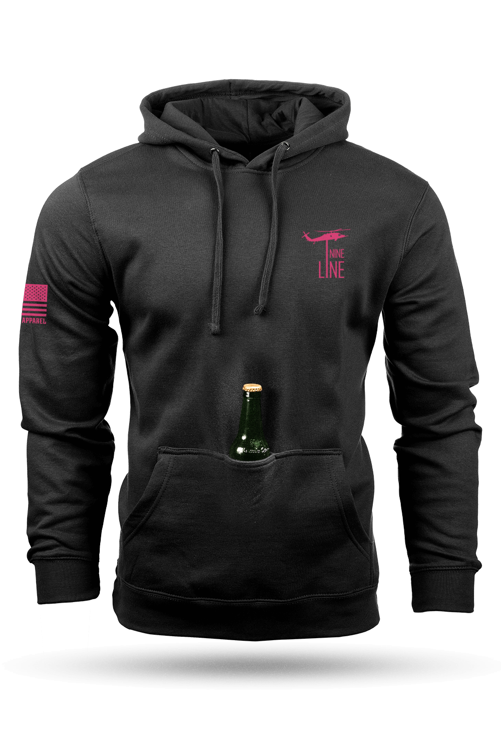 Breast Cancer Ribbon Flag 2025 - Tailgater Hoodie