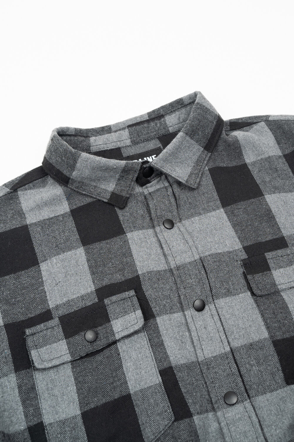 Button - Up Snap Flannel Shirt