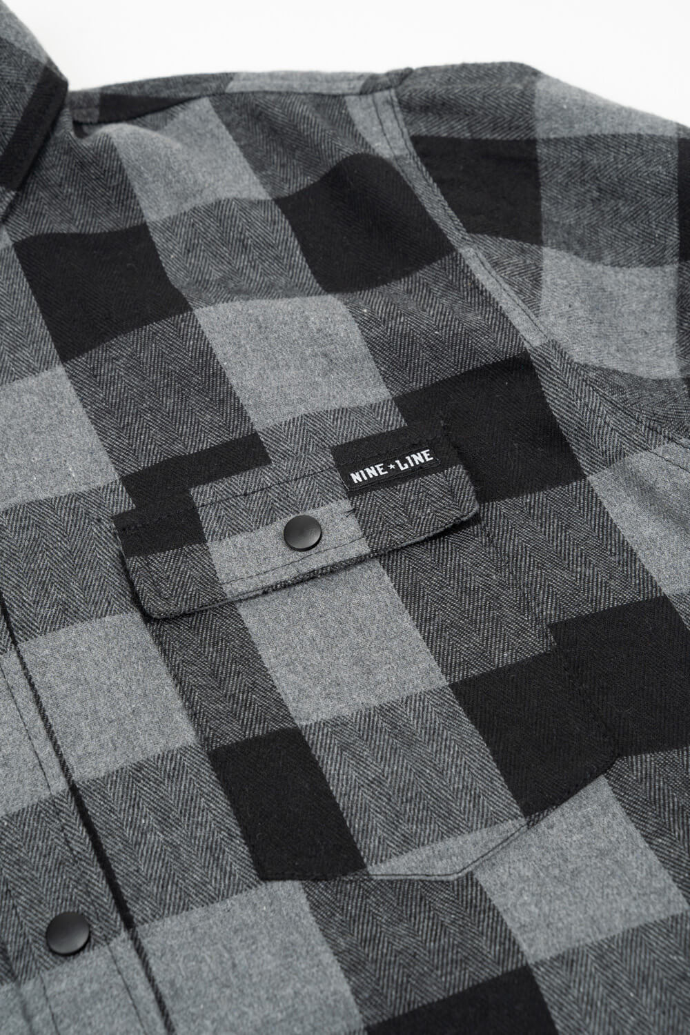 Button - Up Snap Flannel Shirt