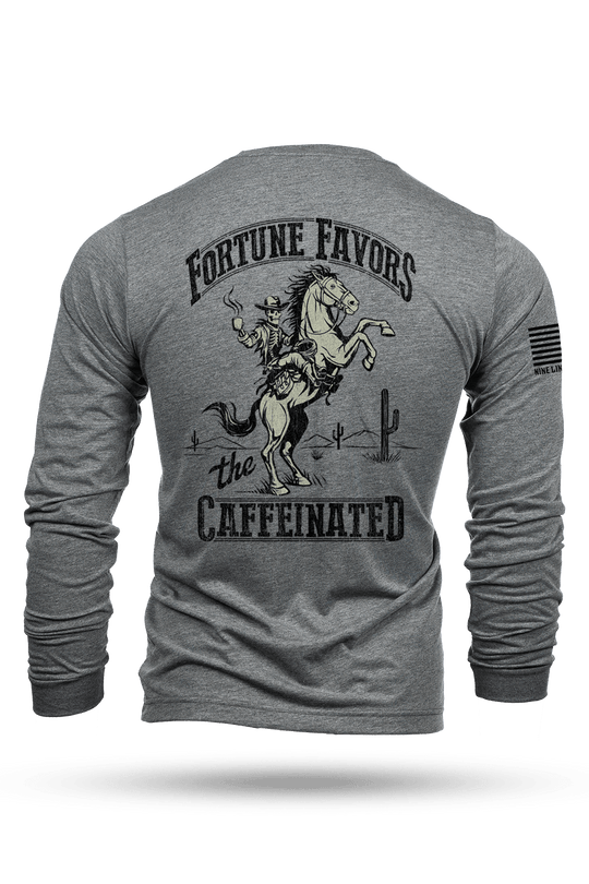 Caffeinated - Long - Sleeve Shirt