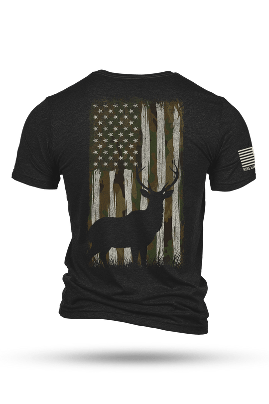 Camo Buck - T-Shirt
