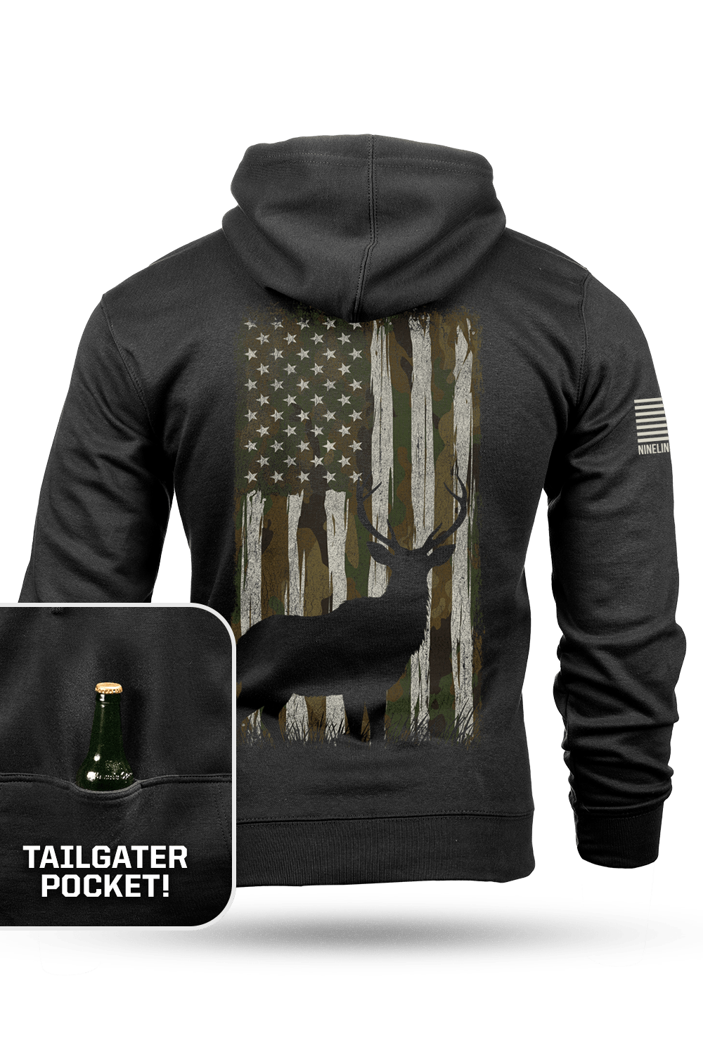 Camo Buck - Tailgater Hoodie