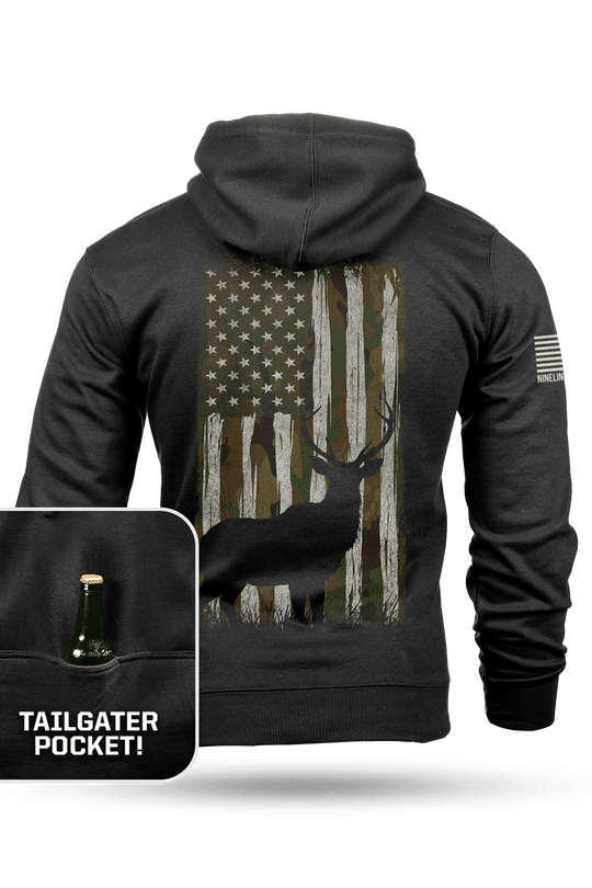 Camo Buck - Tailgater Hoodie