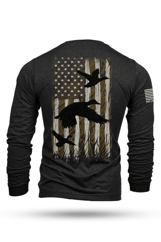 Camo Duck - Long - Sleeve Shirt