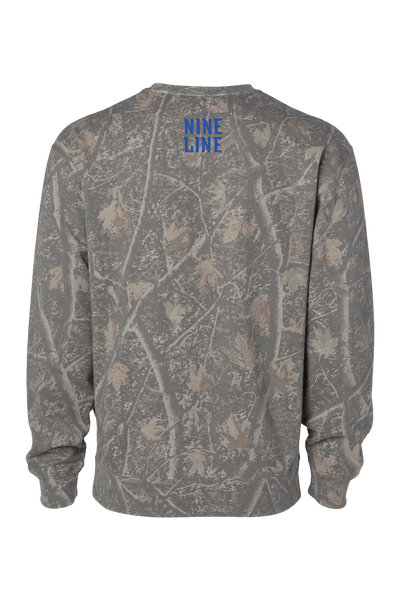Bless Your Heart Camo Women's Long-Sleeve Crew Neck