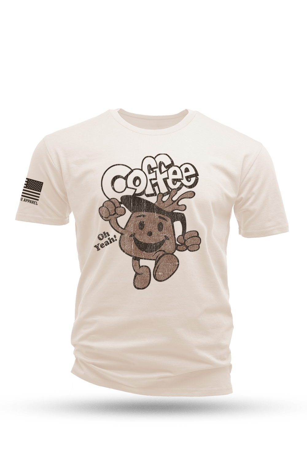 Coffee Man - Men's Premium Cotton T-shirt