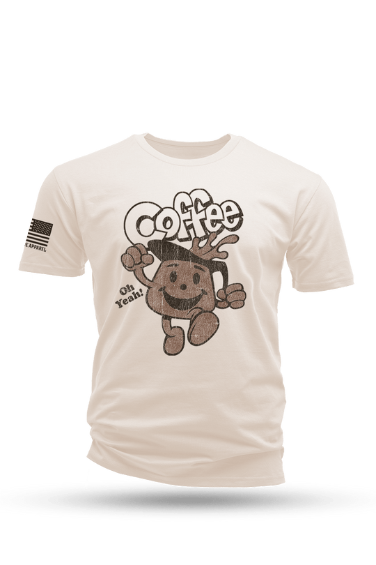 Coffee Man - Men's Premium Cotton T-shirt
