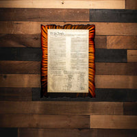 Constitution - Molten Metal Wall Art