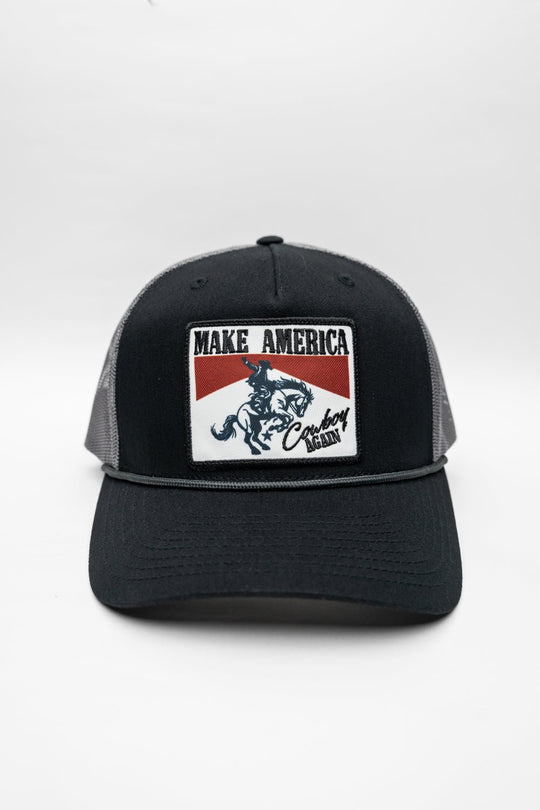 Cowboy Again - Richardson Rope Trucker Hat