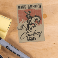 Cowboy Again - Sticker