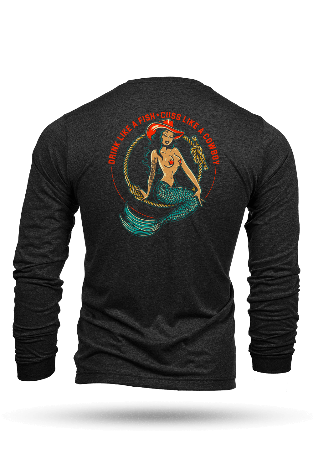 Cowgirl Mermaid - Long - Sleeve Shirt