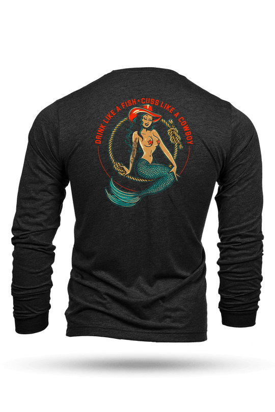 Cowgirl Mermaid - Long - Sleeve Shirt