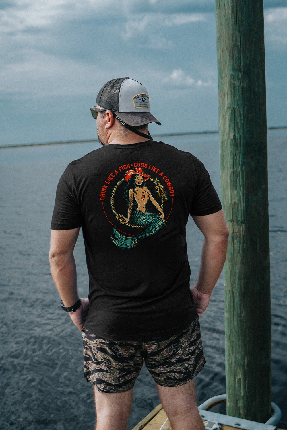 Cowgirl Mermaid - T-Shirt