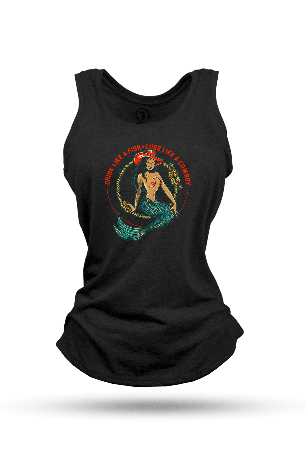 Cowgirl Mermaid - Women's Racerback Tank