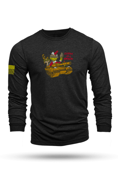 Cuddly as a Grenade - Long - Sleeve Shirt